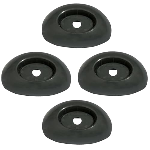 DZHCBNE 2/4Stück Pools Bein End Footings, Pool Footing Holder,Pool Replacement Feet,Leg End Footings, Für Pools 5.25" L X 3.625" W H Replacement Parts P61802 von DZHCBNE