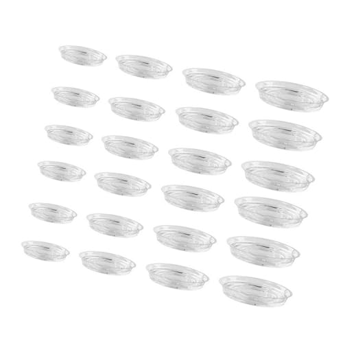 DZHCBNE 24 Pcs Clear Blumentöpfe Untersetzer Plastikpflanzen Tropfschalen Für Gartenzubehör Innen Und Außenbereich 6/8/10/12in DZHCBNE 24 Pcs Clear Blumentöpfe Untersetzer Plastikpflanzen Tropfschalen Für Gartenzubehör Innen Und Außenbereich 6/8/10/12in von DZHCBNE