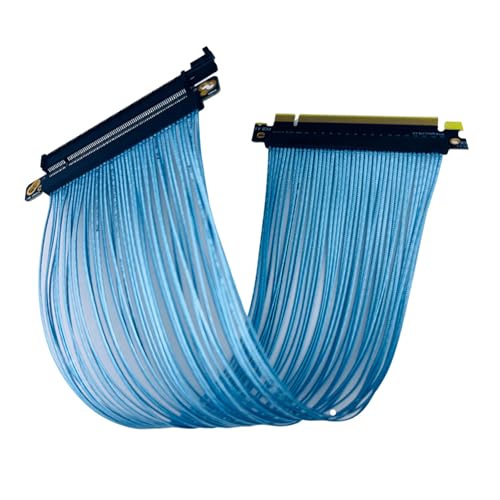 DZHCBNE Dünnem PCIE4.0 X16 Risers Cable GPU Erweiterungskabel Erhöht Kühlen Für AI Server 3090 15 cm/5.91 Zoll von DZHCBNE