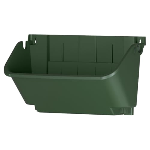 DZHCBNE Plastikblüten Töpfe Praktische Korrosionen Resistente Vertikale Ständer Wandmontage Pflanzertöpfe Perfekt Für Home Office Decors von DZHCBNE