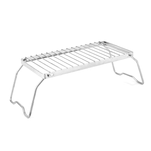 DZHCBNE Praktische Camptische Faltbare Campingausrüstung Herd Klappbarte Tisch Edelstahl Klappbares Tisch Camping Rack DZHCBNE Praktische Camptische Faltbare Campingausrüstung Herd Klappbarte Tisch Edelstahl Klappbares Tisch Camping Rack von DZHCBNE