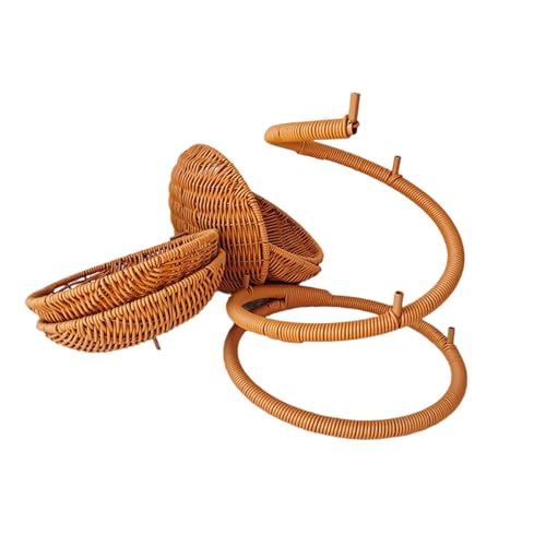 Elegante Arbeitsplatten Obst Aufbewahrungsschale Leicht Zu Montieren Imitierten Rattan Obst Und Gemüsehalter Mit Multi Layer Elegante Arbeitsplatten Obst Aufbewahrungsschale Leicht Zu Montieren Imitierten Rattan Obst Und Gemüsehalter Mit Multi Layer von DZHCBNE