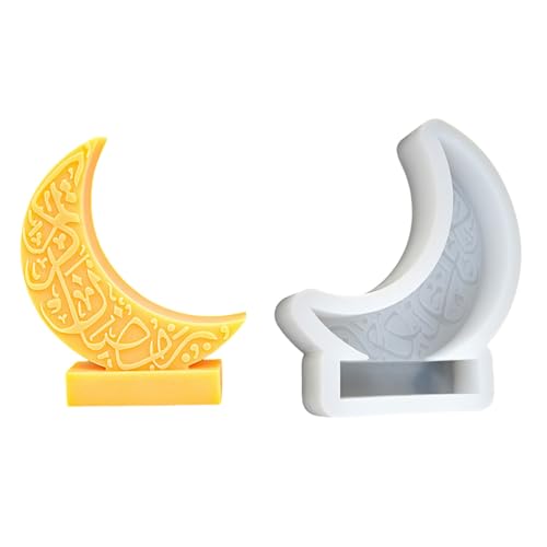 Fondant Schokoladenform Moon Burles Muster Silikonform Duft Kerze Schimmel Festival Tisch Ornament Werkzeug von DZHCBNE