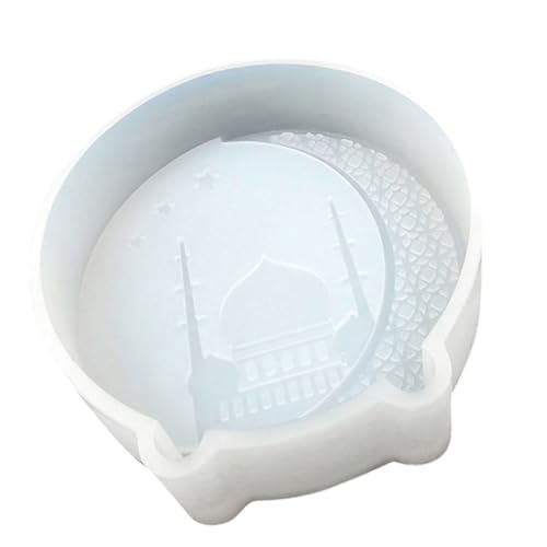 Fondant Schokoladenform Moon Burles Muster Silikonform Duft Kerze Schimmel Festival Tisch Ornament Werkzeug von DZHCBNE