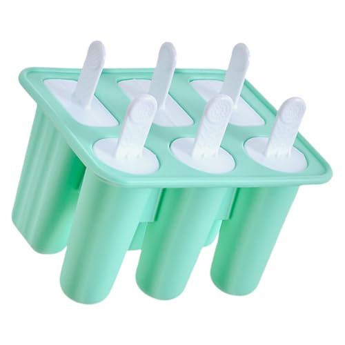 Hitzebeständige Silikon Eisformen Mit Abnehmbarem Stock Kreativ 6 Fächer Maschinenschale Maker Tablett von DZHCBNE