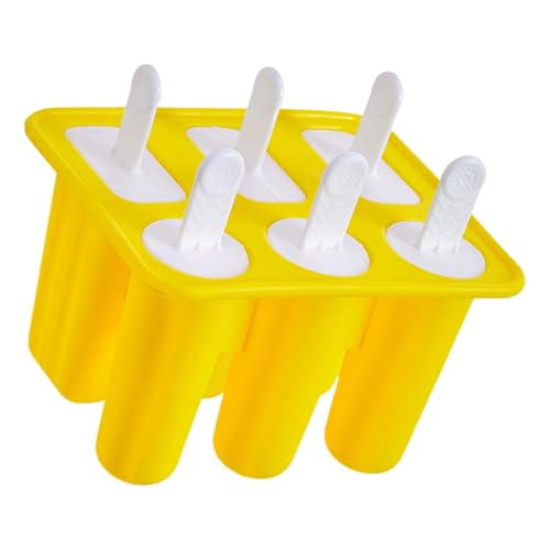 Hitzebeständige Silikon Eisformen Mit Abnehmbarem Stock Kreativ 6 Fächer Maschinenschale Maker Tablett Hitzebeständige Silikon Eisformen Mit Abnehmbarem Stock Kreativ 6 Fächer Maschinenschale Maker Tablett von DZHCBNE