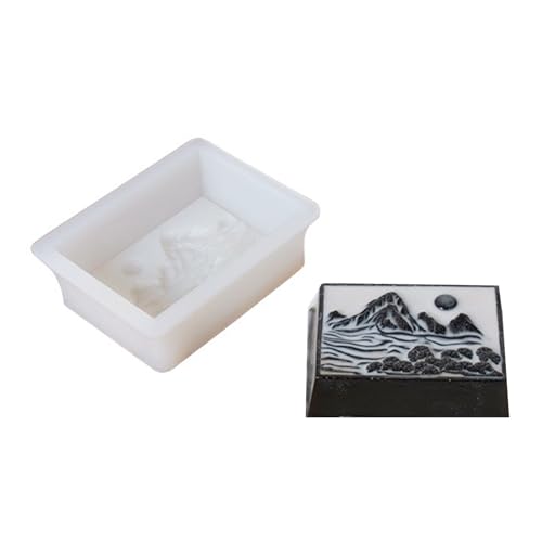 Landschaftsmalerei Silikonform Fondant Schokoladenform Landschaftsmalerei Silikonform Fondant Schokoladenform von DZHCBNE