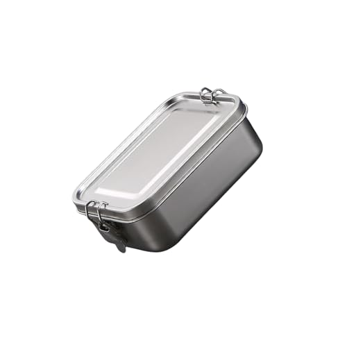 Leckdicht Edelstahl Lunchbehälter Bentos Box Lunchbox Leckdosen Bentos Behälter Für Reisearbeiten Und Schule von DZHCBNE