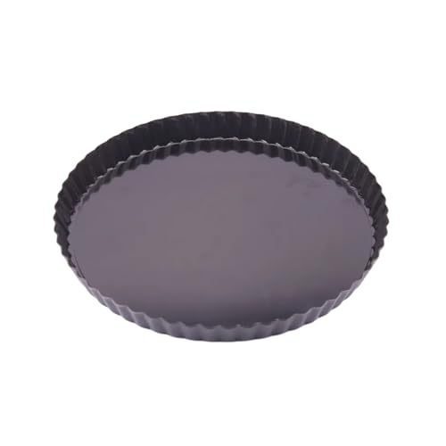 Loose Bottom Quiches Pfannen Non Stick Schwere Schiefer Pfannen Abnehmbar von DZHCBNE