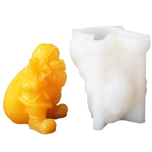 Mehrzweck Weihnachtsform Silikonform Flexibler Weihnachtsmann Spielzeug Silikonformen Für Urlaubsbacken Und Kerzengeschenk von DZHCBNE