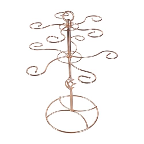 Metall Weinglas Rack Moderner Weinglashalter Freistehende Tischlager Rack Weinbecher Ständer Metalltextur Für Tassen von DZHCBNE