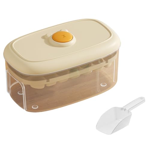 PP ICE CUBES MAKER SET SET SETTABELES FREEEN MACHEN 28 56 CUBES COSKTAIL KAVELAUSSTULLE Container Push Key Design von DZHCBNE