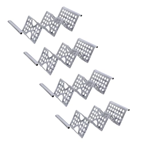 Packung Aus 4 Robusten Tacos Set Edelstahl Tacos Tabletts Wehte Die Form Um Tacos Zum Grillen Geeignet Zu Halten von DZHCBNE