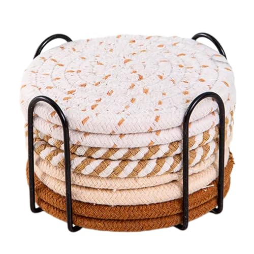 Packung Mit 8 Getränkematten Absorbierende Getränke Wärme Isolierte Tassenmatten Mehlmatten Waschbarer Tischplacemat Für Tisch Packung Mit 8 Getränkematten Absorbierende Getränke Wärme Isolierte Tassenmatten Mehlmatten Waschbarer Tischplacemat Für Tisch von DZHCBNE