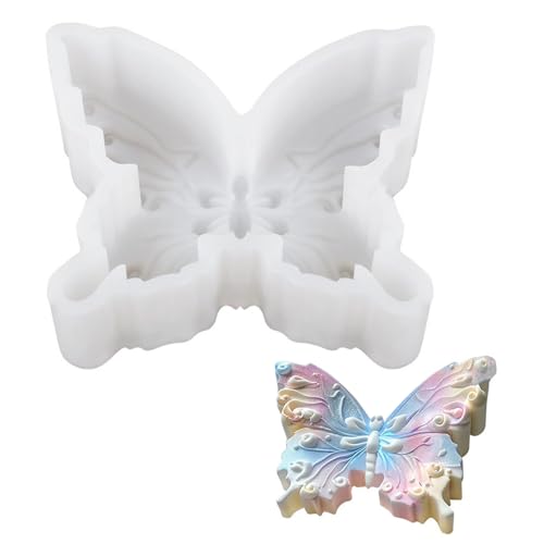 Realistische Schmetterling Silikon Backform Schokoladenform Weiche Dessertformen Küchenwerkzeug Schmetterlingsform Kuchenformen von DZHCBNE