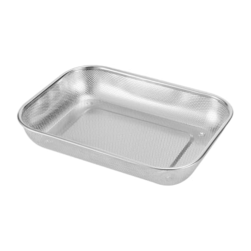 Robuste Rechteckige Edelstahl Meshes Colander Für Effiziente Obst Küchensieb Option Robuste Rechteckige Edelstahl Meshes Colander Für Effiziente Obst Küchensieb Option von DZHCBNE