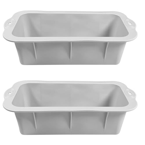 Set Von 2 Rechteckigen Silikonkuchenform Lebensmittelqualität Backformen Kuchen Backware Pfannen Praktisches Heimküchenwerkzeug Set Von 2 Rechteckigen Silikonkuchenform Lebensmittelqualität Backformen Kuchen Backware Pfannen Praktisches Heimküchenwerkzeug von DZHCBNE
