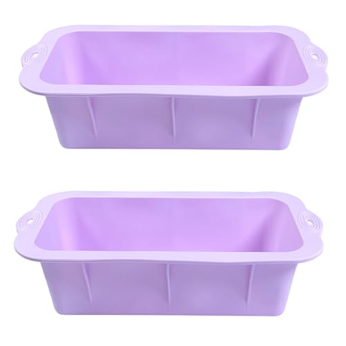 Set Von 2 Rechteckigen Silikonkuchenform Lebensmittelqualität Backformen Kuchen Backware Pfannen Praktisches Heimküchenwerkzeug Set Von 2 Rechteckigen Silikonkuchenform Lebensmittelqualität Backformen Kuchen Backware Pfannen Praktisches Heimküchenwerkzeug von DZHCBNE