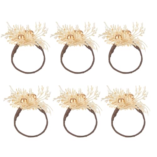 Set Von 6 Gewebehaltern Pflanzen Weihnachtsgewebeschnallen Weihnachtspflanze Servietti Ringe Für Gewebedekore Geeignet Set Von 6 Gewebehaltern Pflanzen Weihnachtsgewebeschnallen Weihnachtspflanze Servietti Ringe Für Gewebedekore Geeignet von DZHCBNE