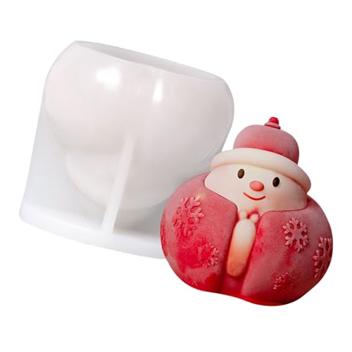 Weihnachten Santa Silicon Formen Fondant Schokoladenformen Urlaub Back Dekoration Werkzeug Herstellung Von Mousses Kuchenformen von DZHCBNE