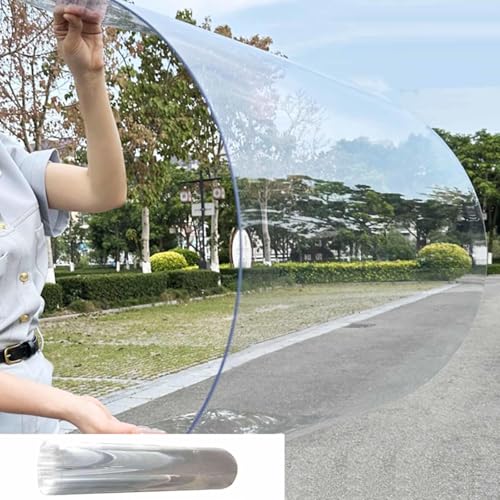 0.8mm Polycarbonat-Dachplatte, Transparente Acryl-Kunststoff Dachplatten, Leicht Zu Biegen Und Zu Schneiden, Wasserdicht Und Schlagfest, Ersatz Für Gewächshausglas von DZHTUF