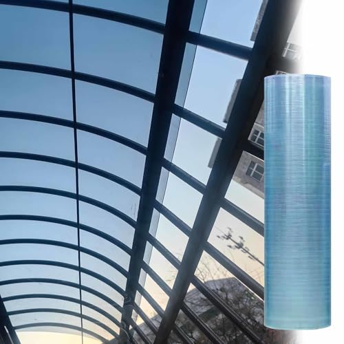 0.8mm Polycarbonat-Dachplatten,Transparente Acryl-Kunststoffplatte,Regenfest Und UV-Beständige Pergola-Dachplatten,Für Gewächshäuser,Vordächer,Garagen,Gärten 0.8mm Polycarbonat-Dachplatten,Transparente Acryl-Kunststoffplatte,Regenfest Und UV-Beständige Pergola-Dachplatten,Für Gewächshäuser,Vordächer,Garagen,Gärten von DZHTUF
