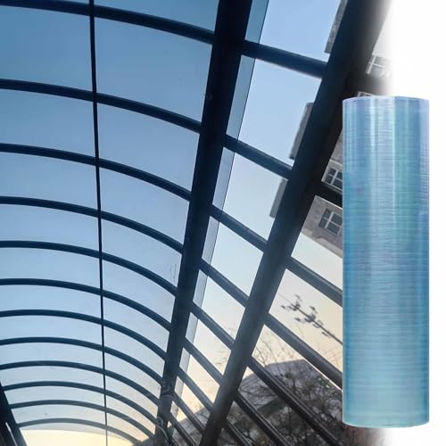 0.8mm Polycarbonat-Dachplatten,Transparente Acryl-Kunststoffplatte,Regenfest Und UV-Beständige Pergola-Dachplatten,Für Gewächshäuser,Vordächer,Garagen,Gärten 0.8mm Polycarbonat-Dachplatten,Transparente Acryl-Kunststoffplatte,Regenfest Und UV-Beständige Pergola-Dachplatten,Für Gewächshäuser,Vordächer,Garagen,Gärten von DZHTUF