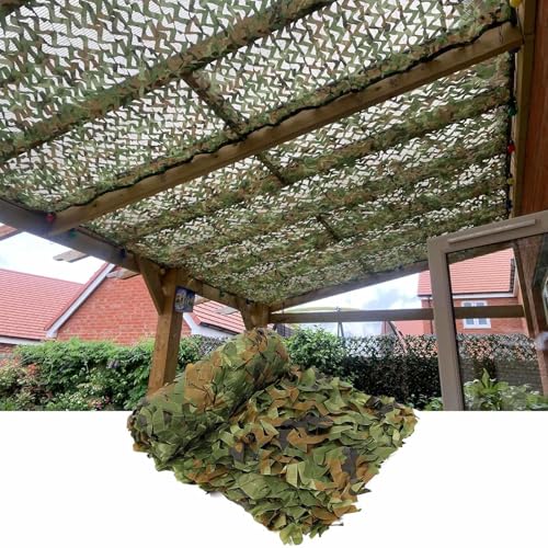 DZHTUF Professionelles Tarnnetz,Dschungel-Camouflage Netz,Outdoor-Schattennetz,Strapazierfähiges Oxford-Gewebe,Leichtes Tarnung Netz,Tarnnetz Für Militärische Jagdschießen,W×H-4x4m/13.1x13.1ft DZHTUF Professionelles Tarnnetz,Dschungel-Camouflage Netz,Outdoor-Schattennetz,Strapazierfähiges Oxford-Gewebe,Leichtes Tarnung Netz,Tarnnetz Für Militärische Jagdschießen,W×H-4x4m/13.1x13.1ft von DZHTUF