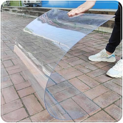 Polycarbonat-Dachplatte Für Gewächshäuser, Transparente Acryl-Kunststoff-Ersatzplatten, Isolierende Tageslichtplatten, Wasserdicht/UV-Beständig, Leicht Zu Biegen Und Zu Schneiden Polycarbonat-Dachplatte Für Gewächshäuser, Transparente Acryl-Kunststoff-Ersatzplatten, Isolierende Tageslichtplatten, Wasserdicht/UV-Beständig, Leicht Zu Biegen Und Zu Schneiden von DZHTUF