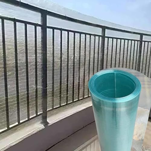 Transparente Polycarbonat Platte, Kunststoff-Dachplatten, Klare Gewächshaus-Dachplatte, UV-Beständige Wasserdichte Dachabdeckung, Leicht Zu Schneiden Und Zu Biegen von DZHTUF