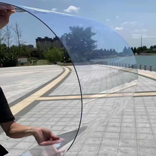 Transparente Polycarbonatplatten,PC Endurance Board,Acryl-Kunststoff-Dachplatte,Glasfaser-Ersatzplatten,Leicht Zu Biegen Und Zu Schneiden,Für Garten Gewächshaus Vordächern von DZHTUF