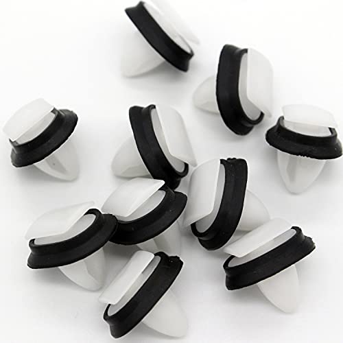 DZMZL 20 weiße Nylon-Körper-Seitenform-Clips für Chrysler 68093998-AA Fiat 71728806 von DZMZL