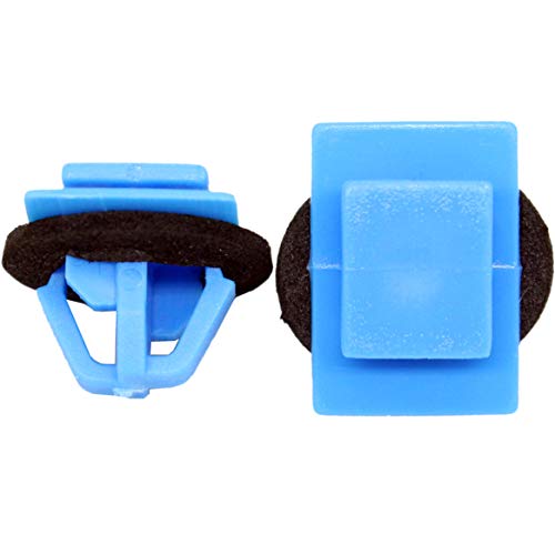 DZMZL 20 x Wippe Panel Zierleisten Clips mit Versiegelung 87756-1F000 Kunststoff Niet Tür Außen Seite Garnierung Befestigungen für Hyundai Santa Fe für Kia Sportage von DZMZL