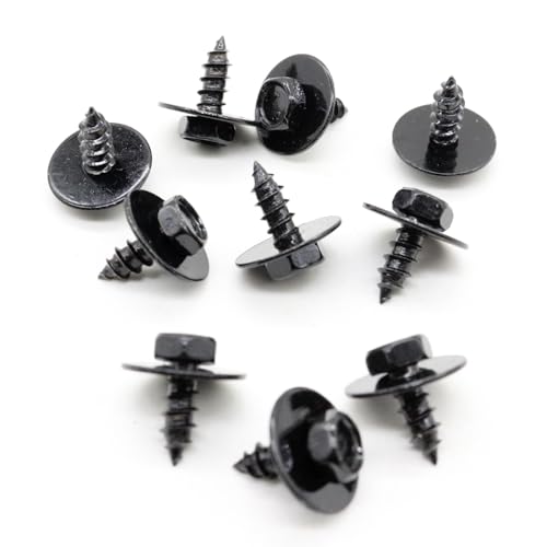 DZMZL Kotflügel-Unterdeckel-Schraube, Spritzschutz-Clip, 90159-60496, 90080-15091, passend für Toyota Camry Corolla Prius RAV4 Land Cruiser Mirai, passend für Lexus CT200h ES350 GX460 IS250 LC500 von DZMZL