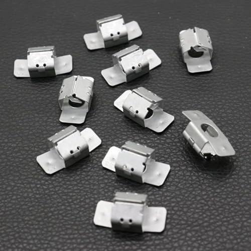 DZMZL Motorunterwannen-Abdeckung, Spritzschutz, Muttersitz, Metall-Clips, kompatibel mit Citroen/Peugeot, 10 Stück von DZMZL