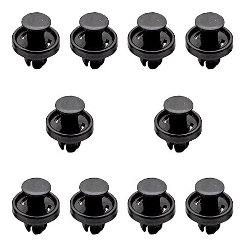 DZMZL Vordere Kotflügelauskleidung Push-Type Retainer Kunststoff-Clips für Subaru 90914-0065 (schwarzes Nylon, 10 Stück) von DZMZL