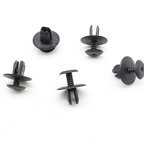 Für Volkswagen # 1H0-867-199-A Haube & Kofferraum Luke Trim Clips Befestigungen Qty 10 Kunststoff Push In Retainer Schraube Golf Cabrio Jetta Passat von DZMZL