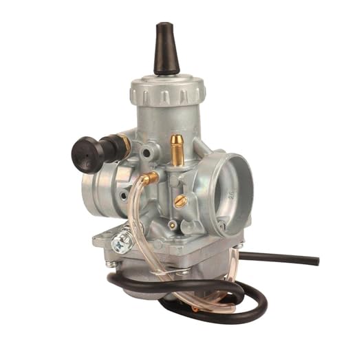 Motorrad Vergaser Für DT175 MX DT 175 MX TZR125 DT125 RX RM85 Für Mikuni PZ28 VM24 28mm Motorrad Vergaser(Gerade) von DZNEFYUP