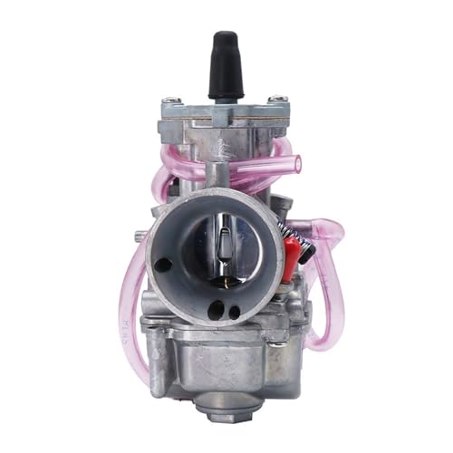 Motorrad Vergaser Für Suzuki RM65 RM80 RM85 RM85L PWK 28mm Power Jet Motorrad Vergaser Flachschlitten von DZNEFYUP