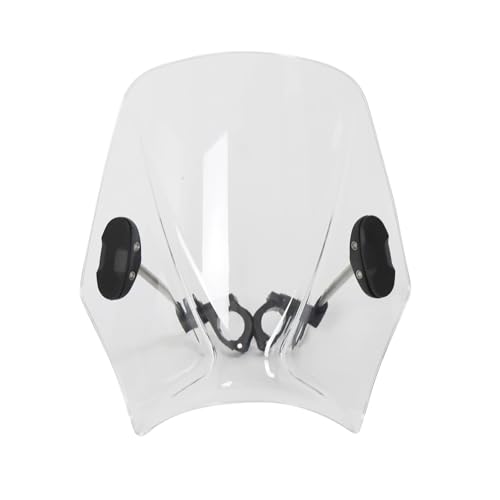 Windabweiser Für XJR1300 XJR1200 XJR400 Motorrad Windschild Scheibe(TRANSPARENT) von DZNEFYUP
