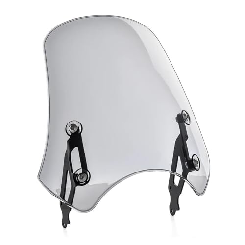 Windabweiser Für XSR900 XSR 900 2016-2021 Motorrad Windschutzscheibe Deflektor(Smo-ke 1) von DZNEFYUP