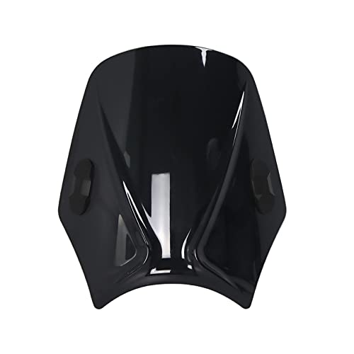 Windabweiser Motorrad Windschutzscheibe Deflektor Für CB650R CB1000R CB125R(Schwarz) von DZNEFYUP