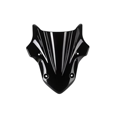 Windabweiser Motorrad Windschutzscheibe Deflektor Für Z900 Z 900 2017-2019(Schwarz) von DZNEFYUP