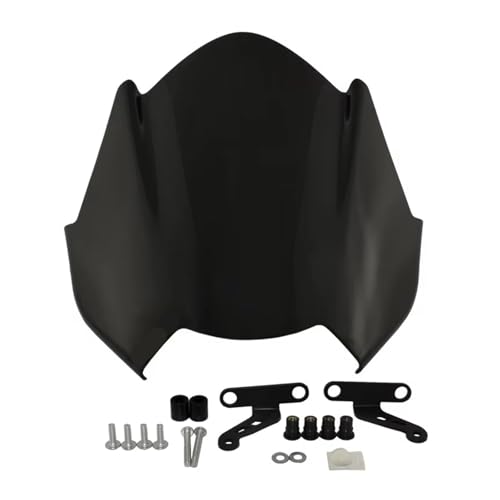 Windabweiser Windschutzscheibe Für Triumph Für Speed Triple 1050 R S RS 2016-2020(Dunkel) von DZNEFYUP