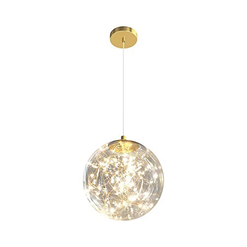 DZQWLL Flur Hängelampe Verstellbare Leuchten Gypsophila Kreativer Kronleuchter Schlafzimmer Dekoration DeckenleuchteEsszimmer,Wohnzimmer,Bar,Küchenpendelbeleuchtung von DZQWLL