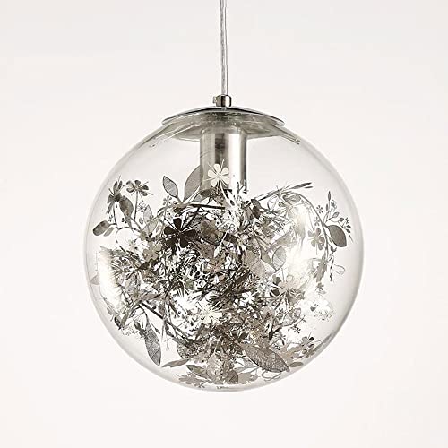 Nordeuropa Pendelleuchte LED Licht Sphärische Hängelampe Leuchten Moderne Kreativität Deckenleuchte Hardware Material Mit Klarglasschirm Kronleuchter Für Vintage Loft Wohnzimmer Höhenverstellbar von DZQWLL