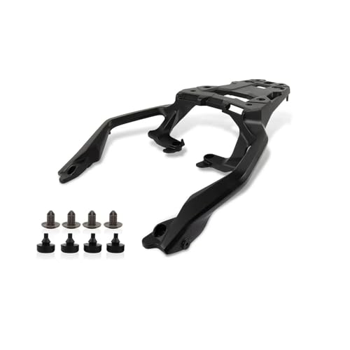 DZSCHUNLUSM Motorrad Gepäckträger Für XADV 750 Für Forza 750 2025 NC 750 2021-2024 Motorrad-Hinterradgepäckträger-Rahmenabdeckung Gepäckhalterregal Motorrad Gepäckbrücke(Schwarz) von DZSCHUNLUSM