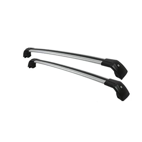 DZSDKHLFJ Dachträger 2 Stück Dachträger Aluminium Seitenträger Querschienen Dachgepäckträger Für 3er Für Kombi 2011-2016 2017 2018 2019 Dachgepäckträger(Black Silver) von DZSDKHLFJ