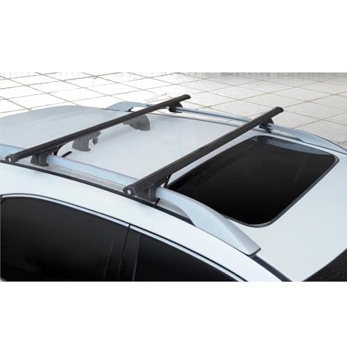 DZSDKHLFJ Dachträger Dachgepäckträger-Querträger, Universelle Autodachgepäckträger-Querträger, Dicke Aluminium-Querträger Mit Starker Ladekapazität Dachgepäckträger DZSDKHLFJ Dachträger Dachgepäckträger-Querträger, Universelle Autodachgepäckträger-Querträger, Dicke Aluminium-Querträger Mit Starker Ladekapazität Dachgepäckträger von DZSDKHLFJ