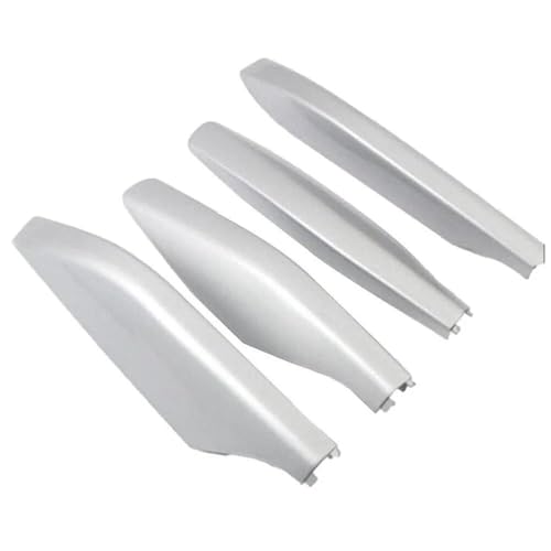 DZSDKHLFJ Dachträger Für Toyota Für Land Für Cruiser Für Prado LC120 FJ120 2003-2009 Dachgepäckträger Schienenendschalenschutzabdeckung Dachgepäckträger(Silber) von DZSDKHLFJ